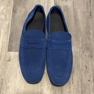 Blue Ferragamo Drivers